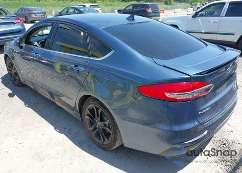 2019 Ford Fusion Se из США, поврежденный, VIN 3FA6P0HD0KR177248